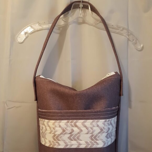 New Southwestern Floral Faux Leather Tote Purse shoulder Bag Purple Carryall - Picture 2 of 9